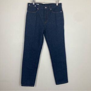 Dries van Noten dark denim jeans with slightly tapered leg. Size 31